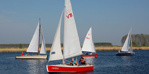 Zeilen in Zwolle bij de ZRZV